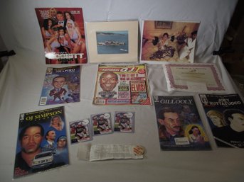 Infamous Criminals Ephemera Lot