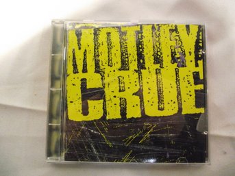 Motley Crue Signed CD