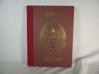 OBEY Supply And Demand Signed Book