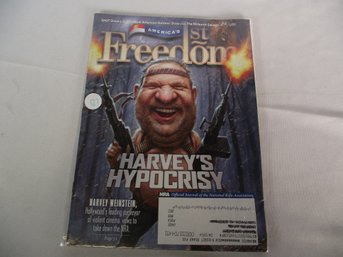 Harvey Weinstein Autograph With Magazine