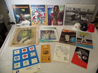 Vintage Sports Memorabilia Lot
