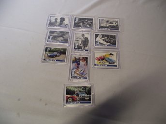 Lot Of Ten (10) Carroll Shelby Trading Cards