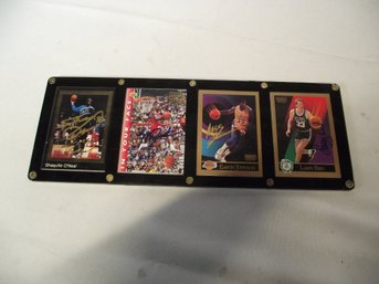 Holy Smokes! Michael Jordan, Larry Bird, Magic Johnson And Shaq Signed Cards!