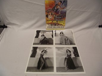 Sign Of The Pagan Movie Lot