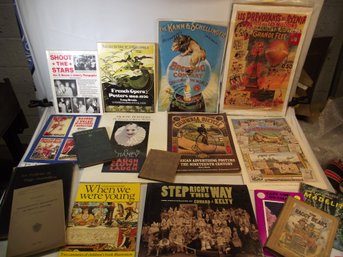 Large Lot Of Miscellaneous Books And Posters