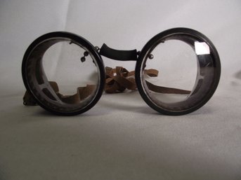 Vintage American Optical Motorcycle/steampunk Goggles