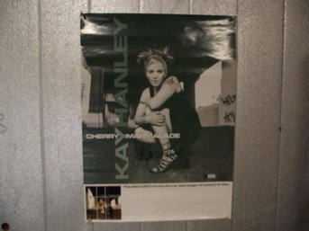 Autographed Poster By Kay Hanley - Letters To Cleo