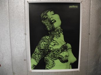 Signed Litho Aethra Dragon Lady 2009