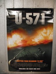 Vintage U-571 Video Poster