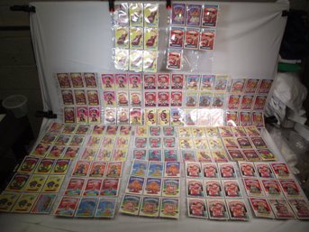 Lot Of 151 Series 4 1980's Garbage Pail Kids Stickers