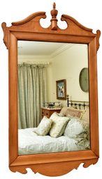 Colonial Revival Chippendale Wood Wall Mirror