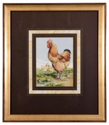 Original Chromolithograph From The Poultry Book With COA