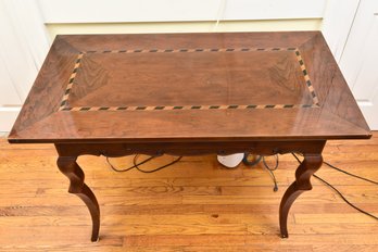 Baker Mahogany One Drawer Writing Table