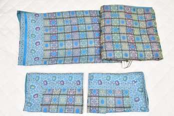 Indian Silk King Size Duvet Cover And Shams