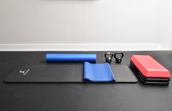 Assorted Workout Equipment And Accessories