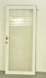 Single Metal Framed Glass Door