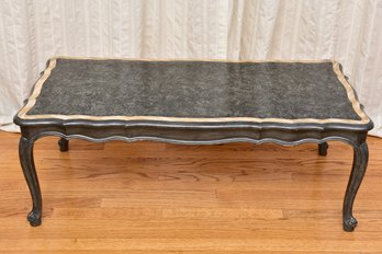 Custom Faux Painted Cocktail Table