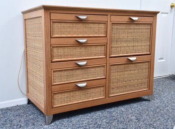 Pier I Imports Corsica Rattan Six Drawer Dresser