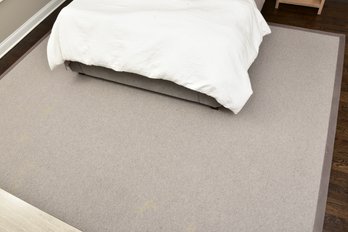 Area Rug With Banded Border