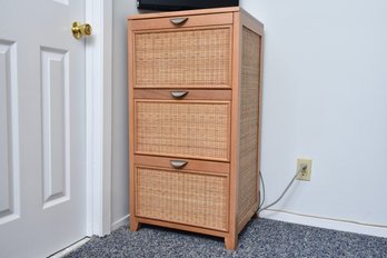 Pier I Imports Corsica Rattan Three Drawer Dresser