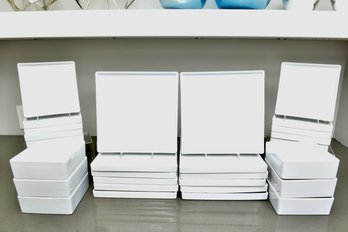 CB2 Bento White Stoneware Dinnerware (Additional Bowls Added)