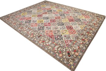 Liora Manne Multicolor Panel Design Wilton Woven Indoor/Outdoor Area Rug (1 Of 2)