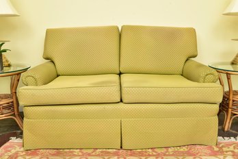 Stickley Two Cushion Upholstered Loveseat