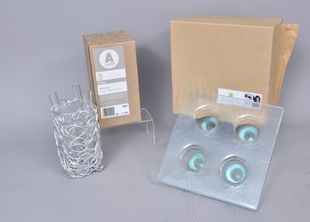 Luesma Vega Art Glass Vase And Alessi Design Fratelli Company Vase