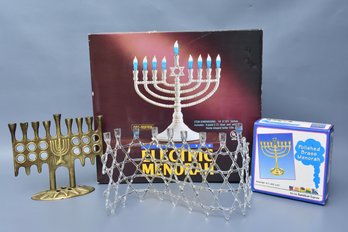 Collection Of Menorahs