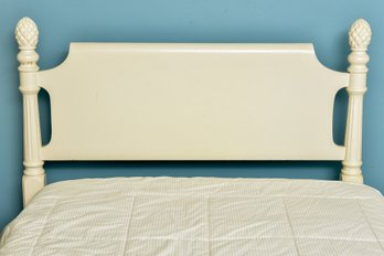 Twin Size Wood Bed With Acorn Finials (2 Of 2)