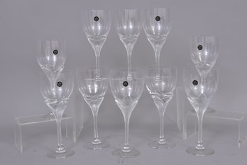 Set Of 10 Rosenthal Studio Line Iris Water Goblets
