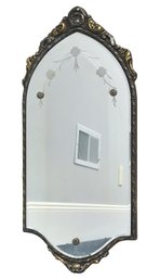 Antique Etched Wall Mirror