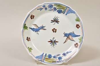 Au Muse Du Louvre - Gravures De La Chalcograt Reproduction Decorative Plate Titled 'La Rochelle XVIII Eme S'