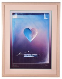 Signed Lithograph Titled 'Classical Love Song'