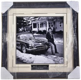 Bruce Springstein 1960 Corvette Photo Plaque