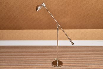 Adjustable Tilting Chrome Floor Lamp