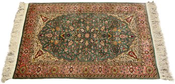 Hand Knotted Silk Area Rug