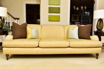 Pair Of Cashmere Throw Pillows And Silk And Wool Throw Pillows With Down Feather Inserts (RETAIL $821)