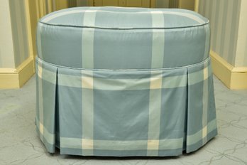 Custom Upholstered Vanity Stool