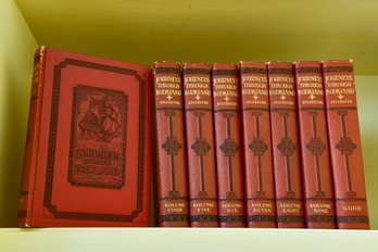 Journeys Through Bookland Eight Volume Hardcover Book Set By Charles H. Sylvester