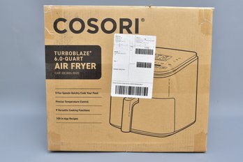 NEW! Cosori Turboblaze 6 Quart Air Fryer