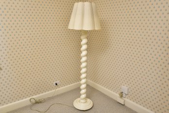 Twist Floor Lamp In The Manner Of Michael Taylor