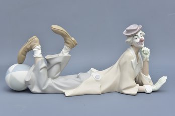 Lladro Clown Figurine