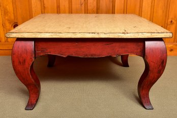 Two-tone Wood Cocktail Table