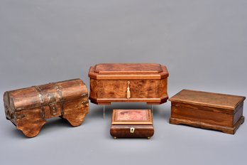 Collection Of Jewelry Boxes