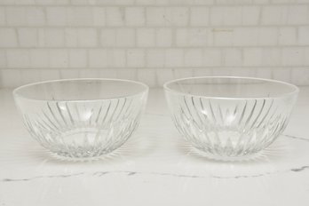 Pair Of Baccarat Massena Crystal Finger Bowls