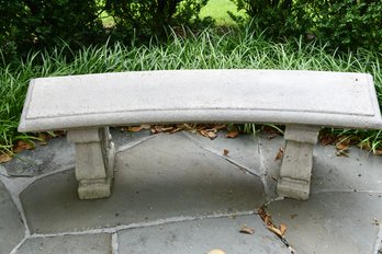 Haddonstone Single Curved Stone Bench