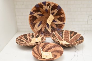 Collection Of NGWAO BOSWA Hand Made Baskets