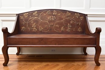 The Farmhouse Collection Handcrafted Payette Bench (RETAIL PRICE PAID $3,719)