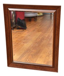 Mahogany Devan Mirror With Beveled Edge (1 Of 2)